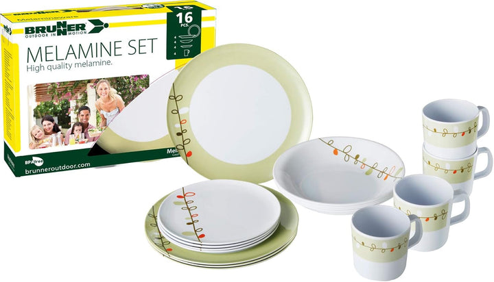 , Melamina desing esprit Seturi vesela masa Naty Shop