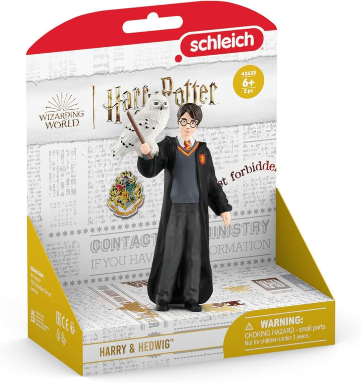 Schleich 42633 Harry Potter & Hedwig, De la 6 ani, HARRY POTTER - Figurină, 4 X 2.5 X 10 cm, Multicolor/Ocean Tides Action figures Naty Shop