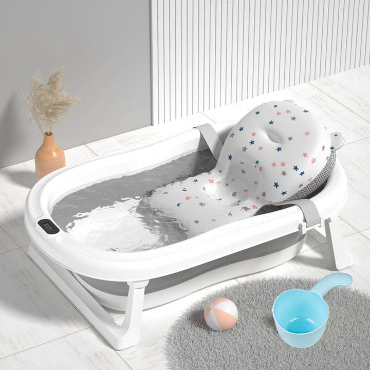 Einesin Cădiță mare XXL pliabilă pentru bebeluși cu termometru integrat Mama si Copilul Naty Shop
