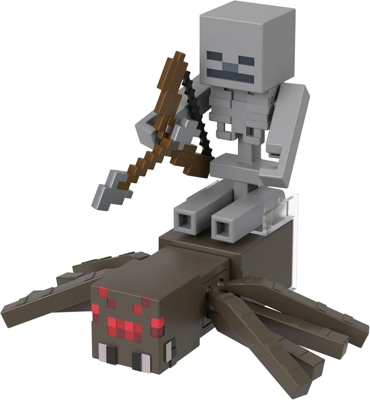 Mattel Minecraft Aprox. 8 cm Action Figure 2-Pack cu 2 figuri și 2 accesorii, figură de colecție ca cadou HLB29 Action figures Naty Shop