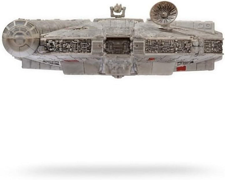 Star Wars Micro Galaxy Squadron SWJ0332 - Millennium Falcon, vehicul oficial de 22,5 cm cu lumini, sunet și figurine Action figures Naty Shop