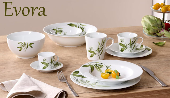 Ritzenhoff & Breker serviciu de masă Evora, 12-piese, porțelan, alb Seturi vesela masa Naty Shop