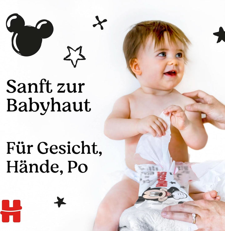 Huggies Baby Wipes Disney, pentru tot corpul Servetele Umede Bebelusi Naty Shop