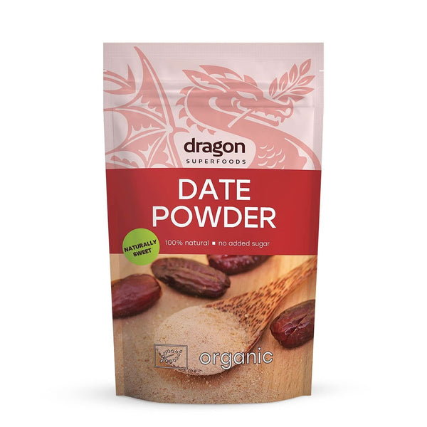 Pudră de curmale 100% organică, vegană și fără gluten, natural dulce, 6 x 250 grame Produse deshidratate Naty Shop