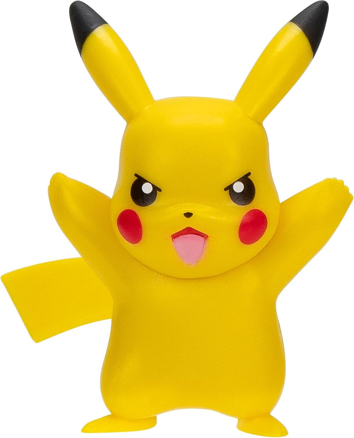 Pokémon PKW3586 - Battle Figure Pack - Pikachu și Schiggy, figuri oficiale detaliate, 5 cm fiecare Action figures Naty Shop