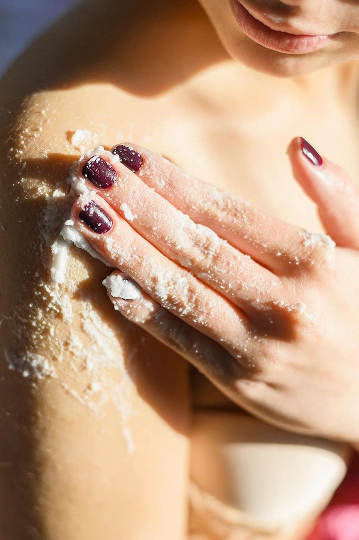 GREENDOOR Body Scrub, Vegan, Parfum de lămâie, 280 g Cosmetice si Infrumusetare Naty Shop