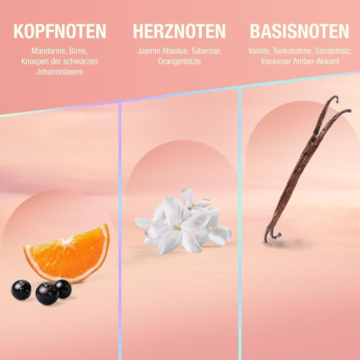 Bruno Banani Radiant Woman Body & Hair Splash, parfum radiant cu note fructate strălucitoare și o notă de chihlimbar, 250 ml