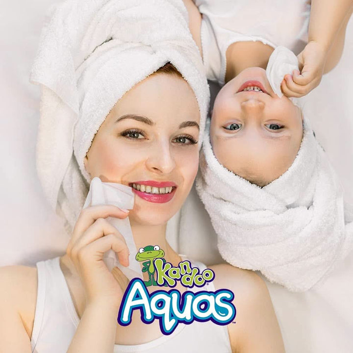 Șervețele toalete multifuncționale 99% apă Aquas Pachet de 60 Servetele Umede Bebelusi Naty Shop