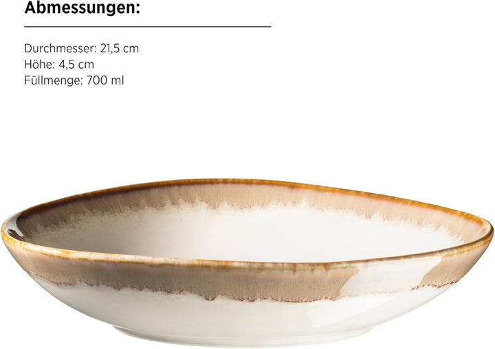 MÄSER 931991, La Sinfonia, Serviciu de masă modern pentru 4 persoane, 16 piese, design vintage Seturi vesela masa Naty Shop