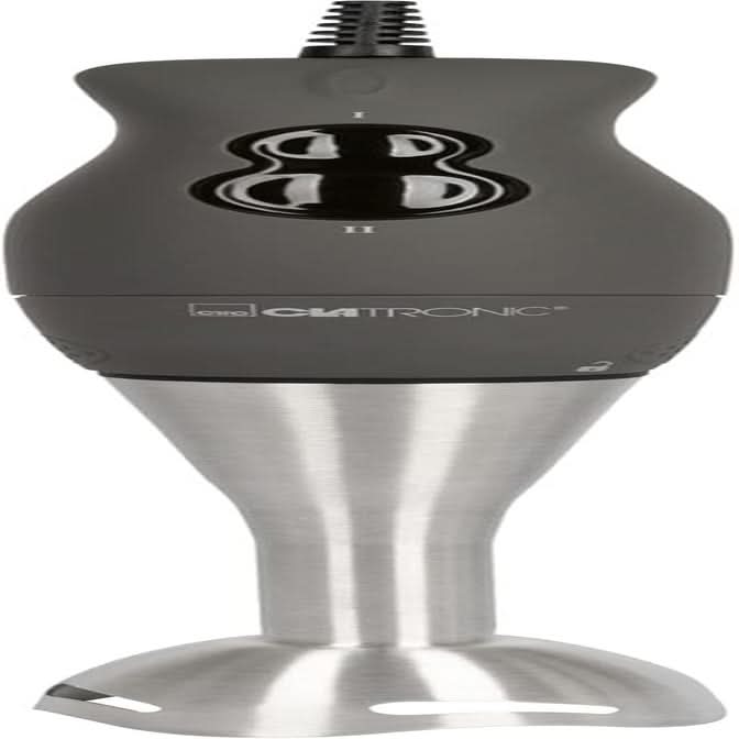 Clatronic® Stabmixer Set | Mixer, Pürierstab, Zerkleinerer Aus Edelstahl | 400 Watt | 2 Geschwindigkeitsstufen | Allesschneider | Mixbehälter | Schneebesen | Multizerkleinerer | SMS 3777 Bucatarie Naty Shop