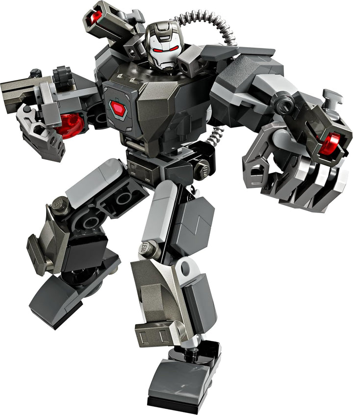 LEGO Marvel War Machine Mech, jucărie construibilă pentru supereroi cu 3 împușcătoare pentru copii, figură de acțiune legendară din MCU, cadou pentru băieți și fete de la 6 ani 76277 Seturi de constructie Besuche den LEGO-Store