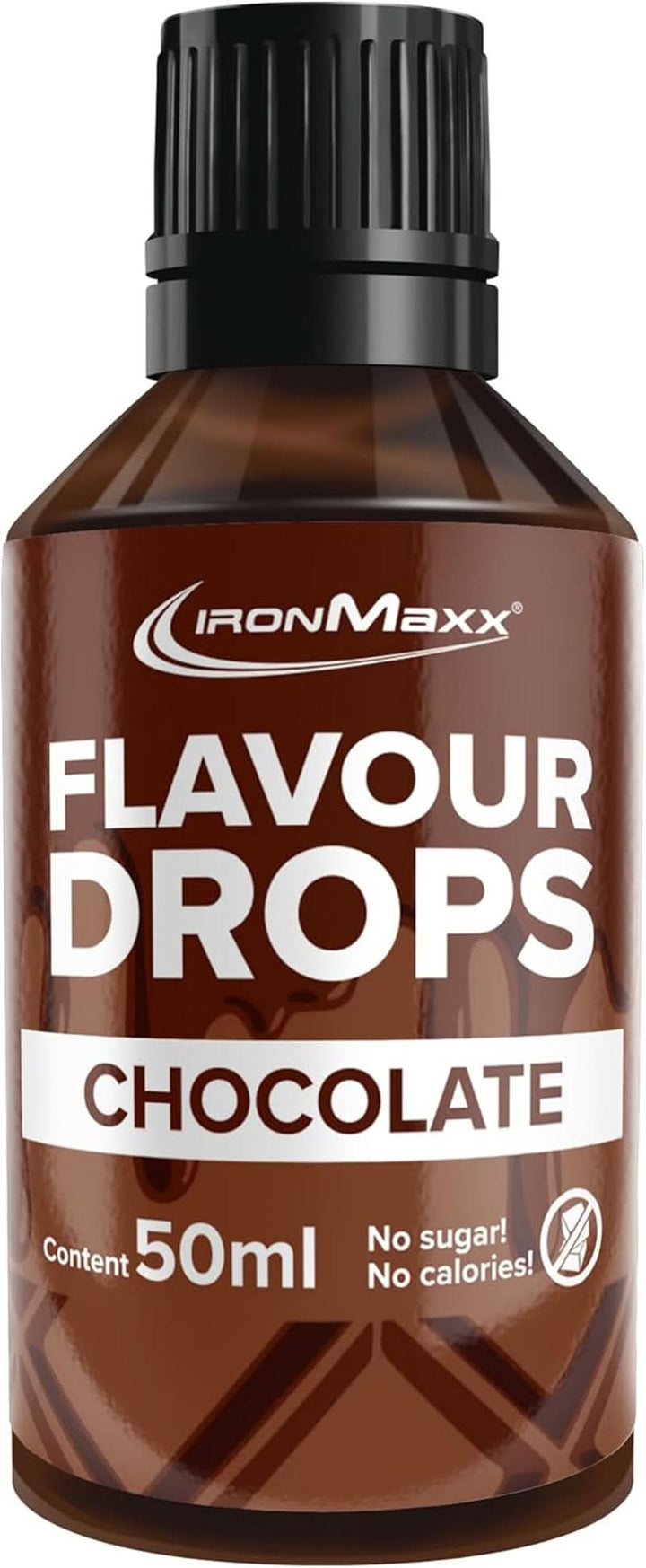 Picături aromate Ironmaxx - Fără calorii și fără zahăr, 50 ml Arome Naty Shop Ciocolata