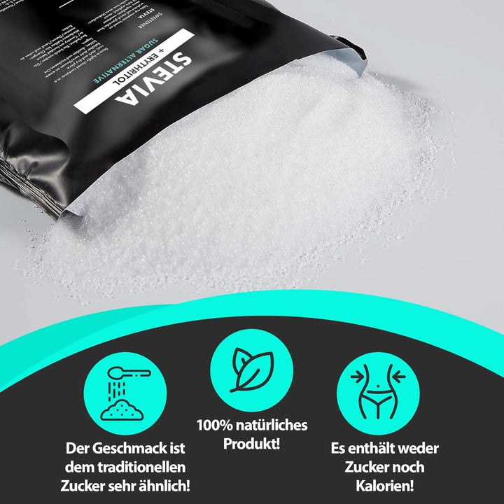 Nature Diet - Îndulcitor Stevia, 1 Kg Indulcitori Naty Shop