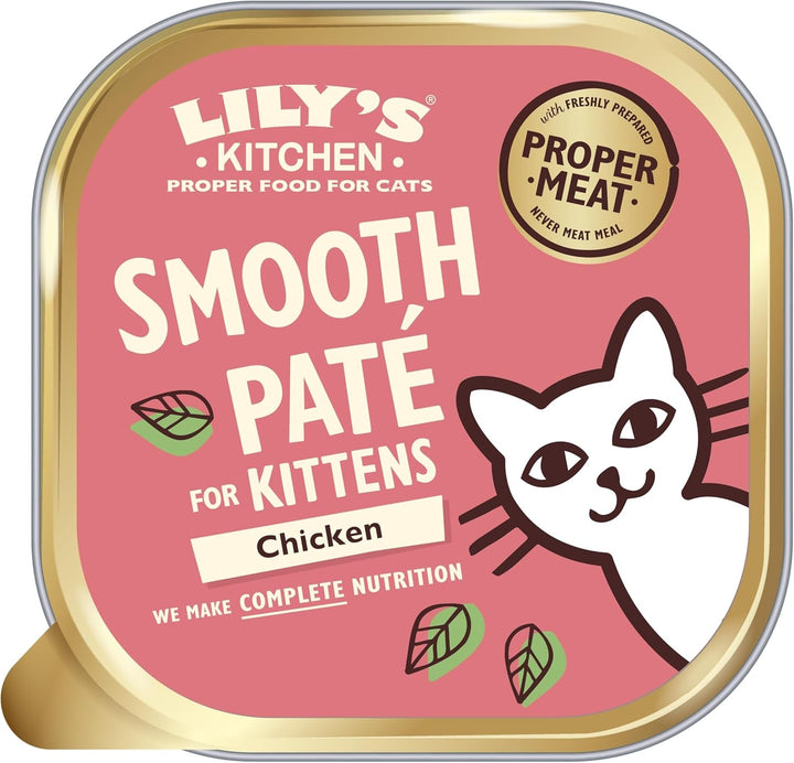 Lily'S Kitchen Whole Food Hrană umedă pentru pisici tinere 19 boluri (19 X 85G) Păsări