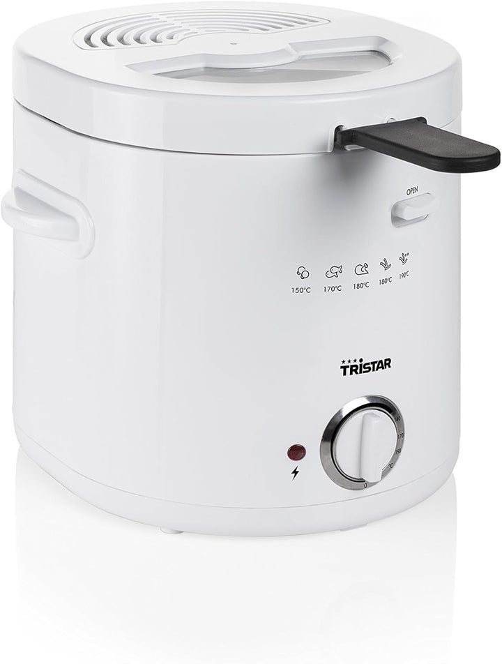 Tristar FR-6941 friteuză - termostat, 1,5 L, 1000 W, alb Electrocasnice Naty Shop