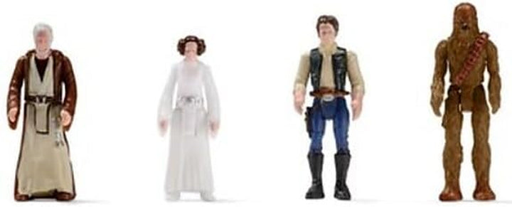 Star Wars Micro Galaxy Squadron SWJ0332 - Millennium Falcon, vehicul oficial de 22,5 cm cu lumini, sunet și figurine Action figures Naty Shop