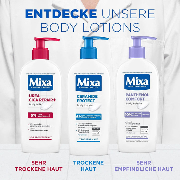 Mixa Urea Cica Body Lotion, Loțiune de corp calmantă și protectoare, 250 ml Cosmetice si Infrumusetare Naty Shop