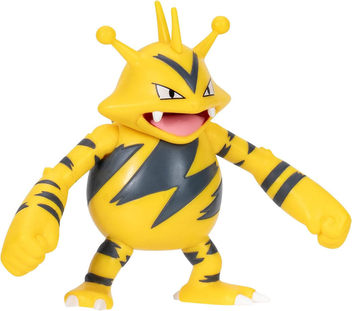 Pokémon PKW3892 - Set de figuri de luptă - Raupy, Wuffels, Elektek, Set oficial de figuri Action figures Naty Shop