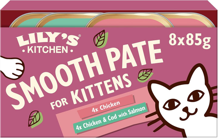 Lily'S Kitchen Whole Food Hrană umedă pentru pisici tinere 19 boluri (19 X 85G) Păsări