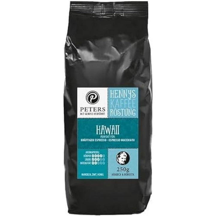 Peters, Boabe de cafea Arabica, Ideal pentru mașini complet automate Cafea Naty Shop 1 Kg Decafeinizată
