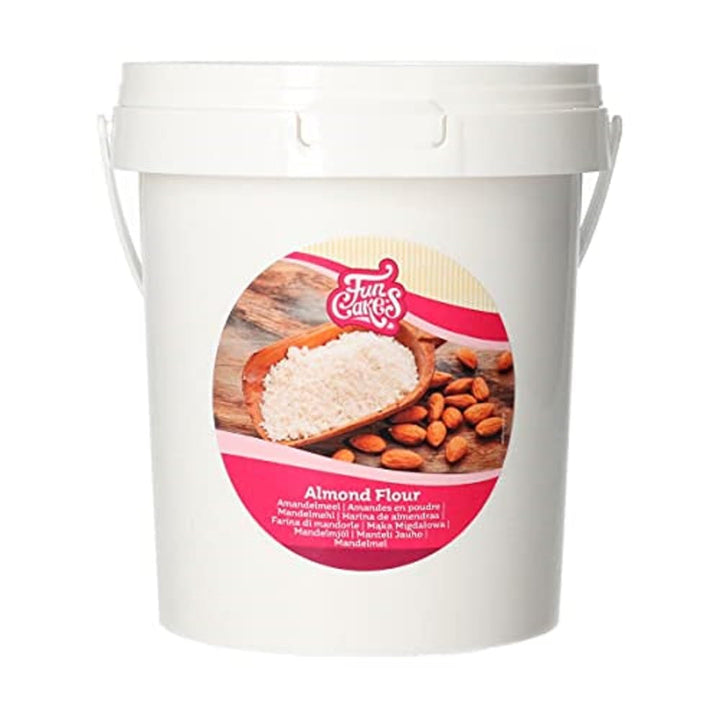 Funcakes Făină de migdale: 100% migdale măcinate, 350 grame Amestec pentru copt si gatit Naty Shop