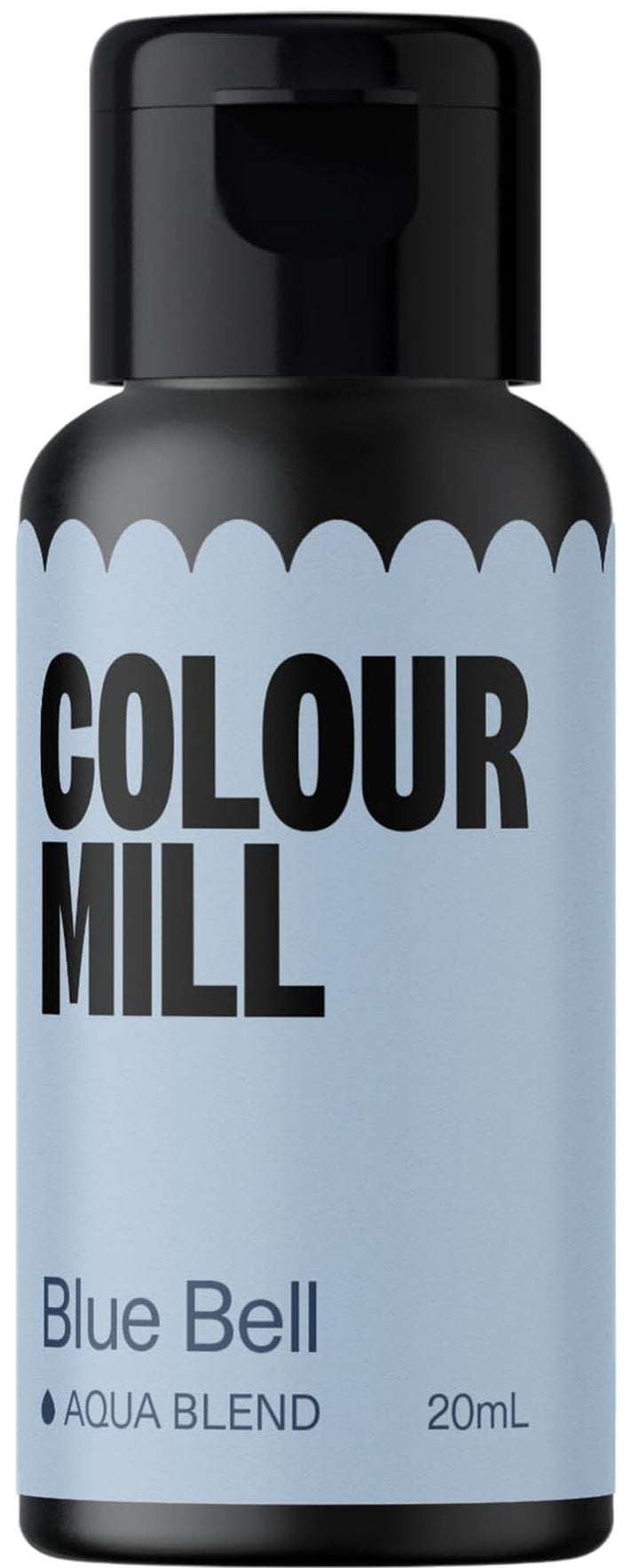 Colour Mill Aqua Blend Sage Lebensmittelfarbe Auf Wasserbasis - Lebensmittel Farbe Sehr Intensiv, Hoch Konzentriert, Vegan - 20 Ml Coloranti Alimentari Naty Shop Blauglocke 20 Ml (1Er Pack)