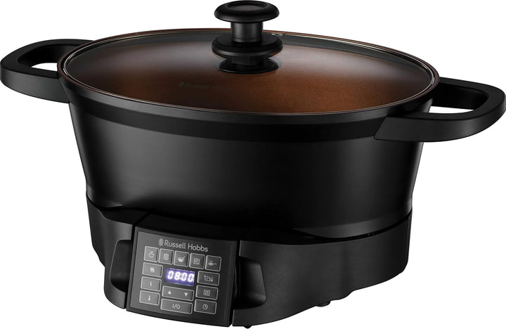 Multicooker Russell Hobbs 6.5L, afișaj digital, 8 funcții de gătit Slow Cooker Naty Shop Default Title