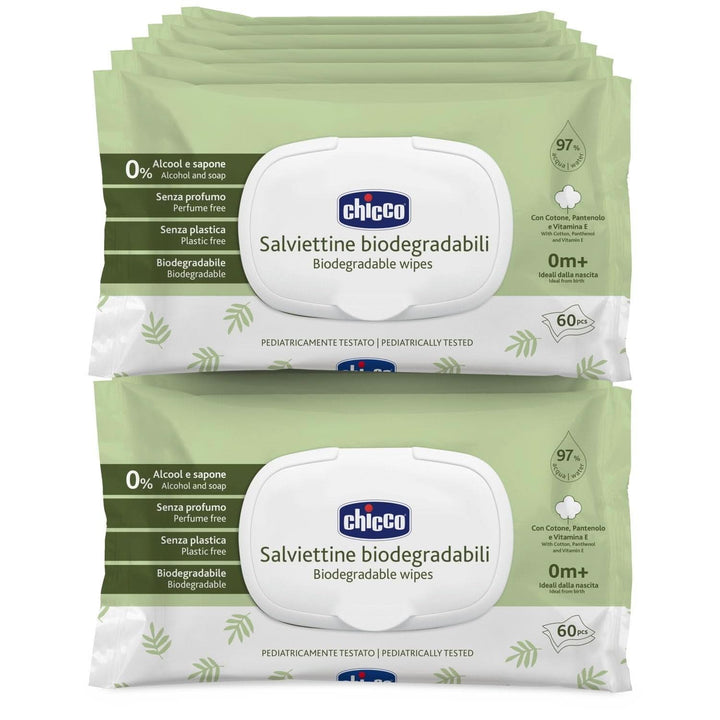 Șervețele de curățare multifuncționale Chicco pentru nou-născut, fără alcool, parfumate, potrivite pentru pielea sensibilă Servetele Umede Bebelusi Naty Shop 12 x 72 servetele Reciclabile