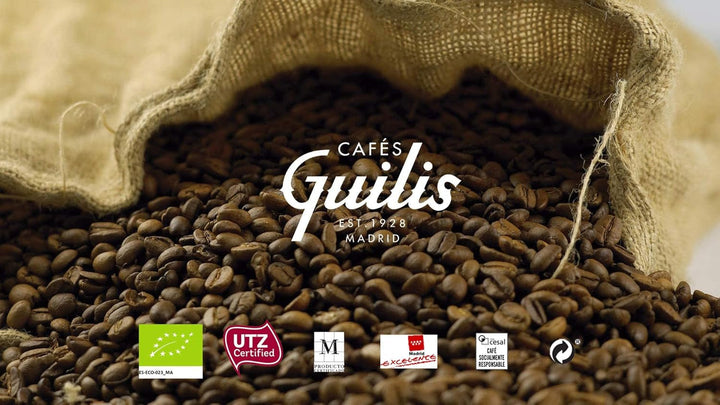 CAFES GUILIS DESDE 1928 AMANTES DEL CAFE - Cafea organică boabe Arabica Cafea Naty Shop