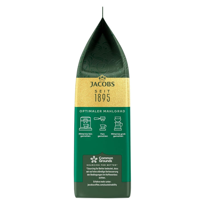 Jacobs Krönung Aroma Beans Classic, aromă completă, nuci, note citrice, boabe Arabica & Robusta, intensitate 6/10, ideal pentru cafeaua clasică Cafea Naty Shop