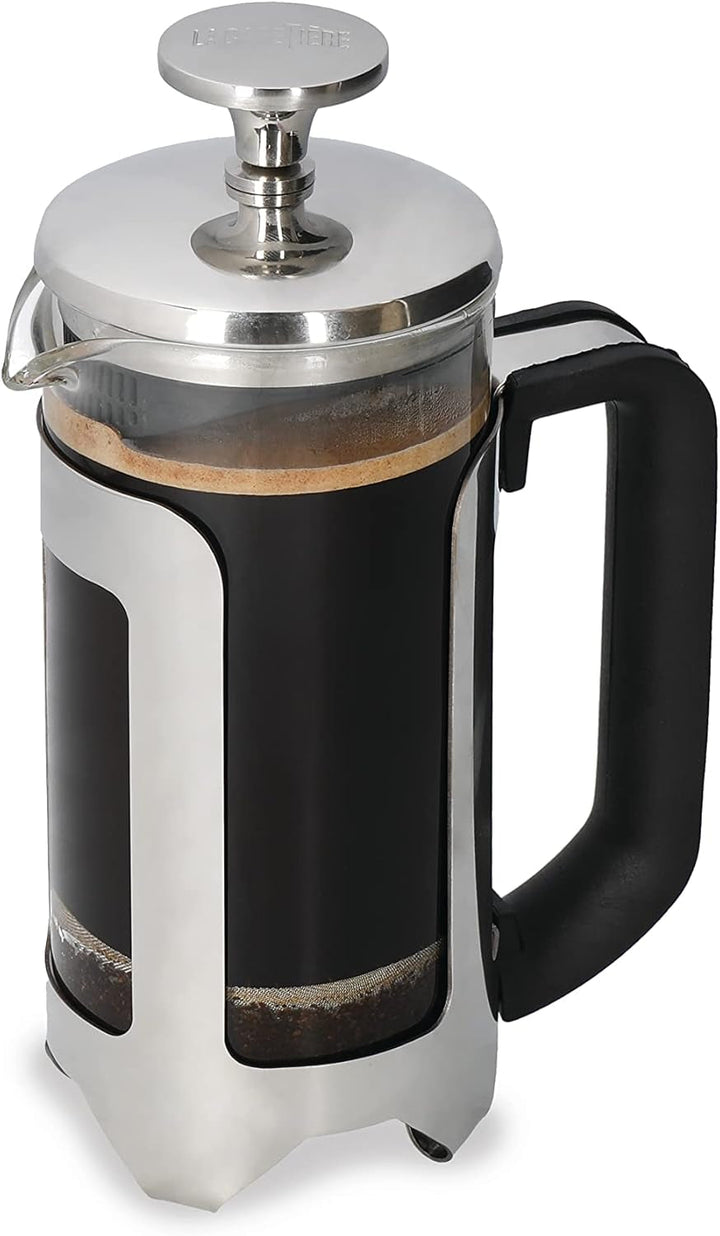Cafetieră La Cafetière Roma, presă franceză, oțel inoxidabil, culoare cupru