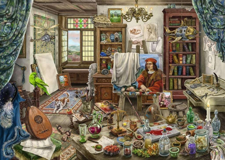 Ravensburger EXIT Puzzle 16782 Studioul artistului 759 piese Puzzle Naty Shop
