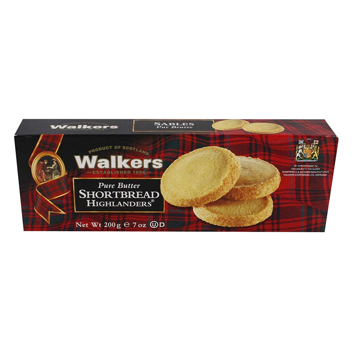 Biscuiți tradiționali scoțieni cu unt, rulați în zahăr, 200g
