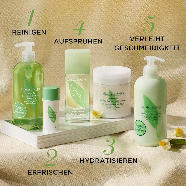Elizabeth Arden - loțiune de corp răcoritoare cu parfum de extract de ceai verde, 500 ml Duș și baie Naty Shop