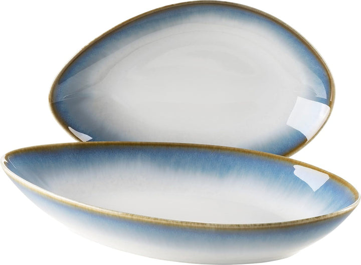 MÄSER 931991, La Sinfonia, Serviciu de masă modern pentru 4 persoane, 16 piese, design vintage Seturi vesela masa Naty Shop Albastru Boluri pentru servit