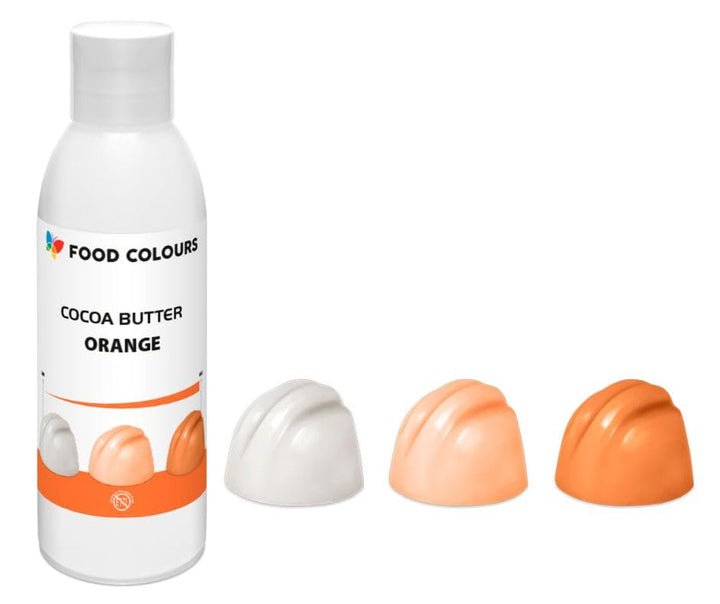 Food Colors, Cocoa Butter, Portocaliu, 100 grame Coloranti Alimentari Naty Shop