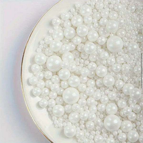 Sprinkles alb, dimensiuni mixte,  85g