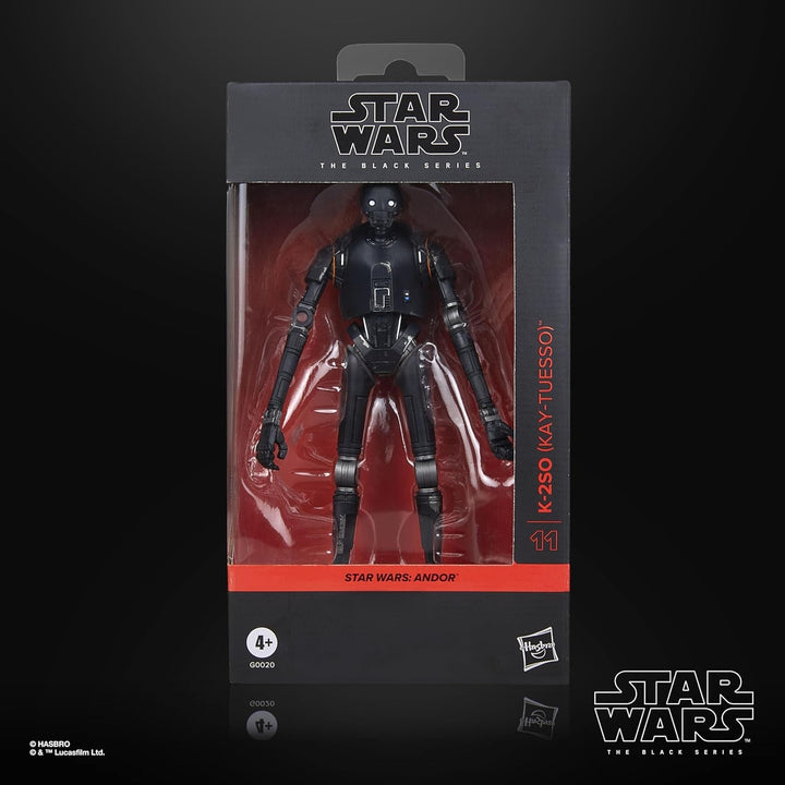 Star Wars seria neagră K-2SO (Kay-Tuesso) Andor figurină de acțiune de colecționat, 15 cm Action figures Naty Shop