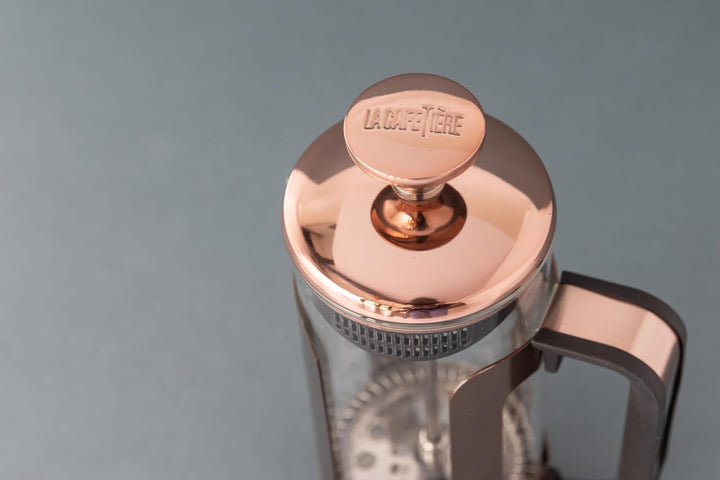 Cafetieră La Cafetière Roma, presă franceză, oțel inoxidabil, culoare cupru