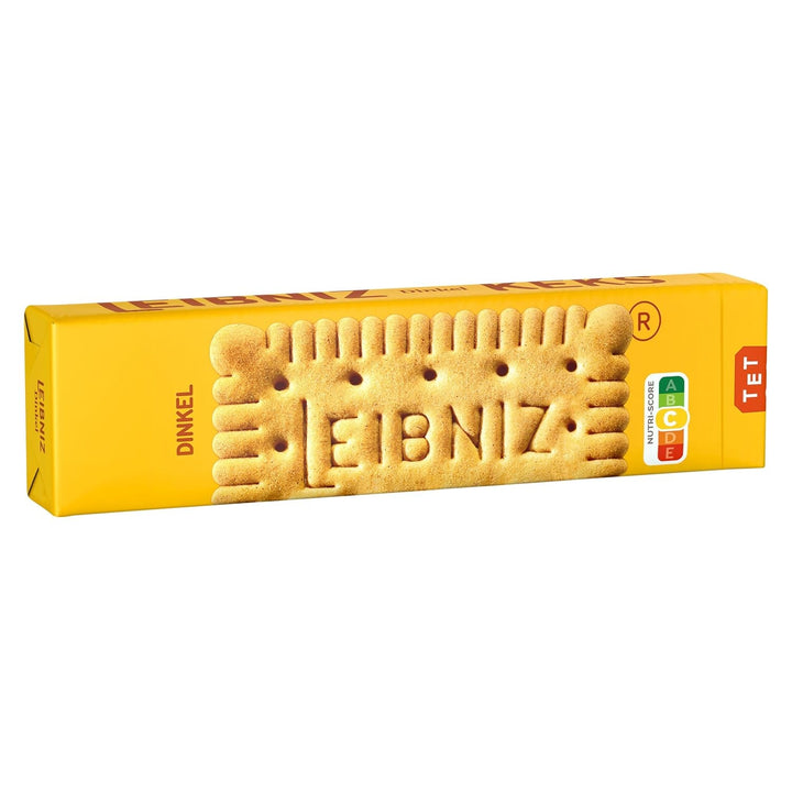 LEIBNIZ Biscuiți cu ovăz, 230 g, Biscuiți crocanți copți cu ovăz și grâu (1 x 230 g)