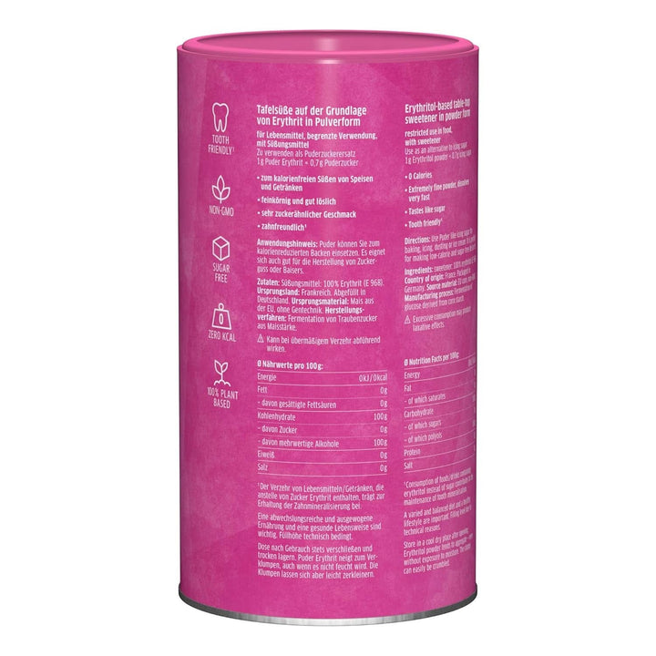 Xucker Zahăr pudră Erythritol - Înlocuitor de zahăr fără calorii, 600 grame Indulcitori Naty Shop