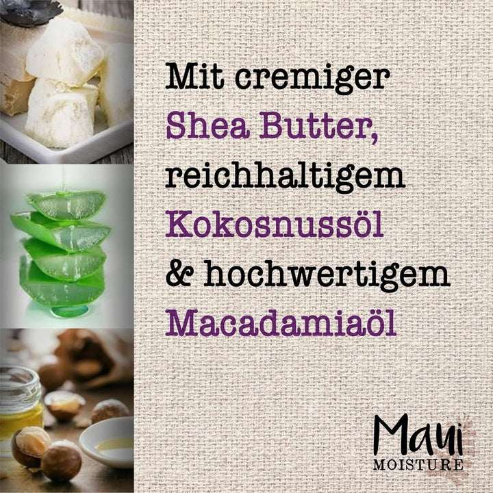 Maui Moisture Revive & Hydrate + Shea Butter, Sampon sau Conditioner, 385 ml Duș și baie Naty Shop