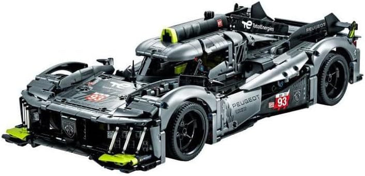LEGO 42156 Technic Peugeot 9X8 24H Le Mans Hybrid Hypercar, mașină de curse legendară, kit model pentru adulți, scara 1:10, mașină de motorsport de colecție pentru jucători avansați Seturi de constructie Besuche den LEGO-Store