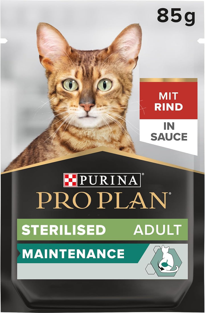 Pro Plan Sterilised Cat Food umedă, cu pui 26Pack (26X85 G)
