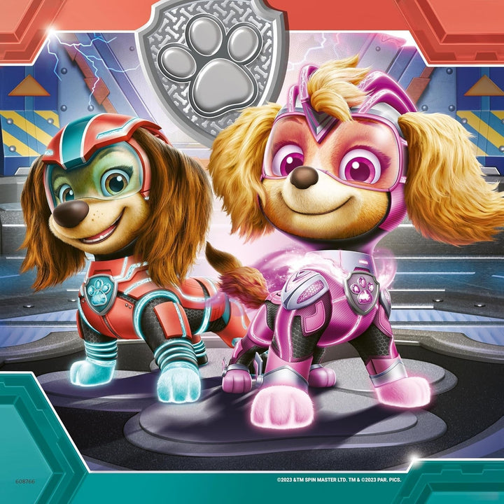 Ravensburger Children's Puzzle 05708 - PAW Patrol Power - 3X49 piese PAW Patrol the Mighty Movie Puzzle Pentru copii cu vârsta de peste 5 ani Puzzle Naty Shop