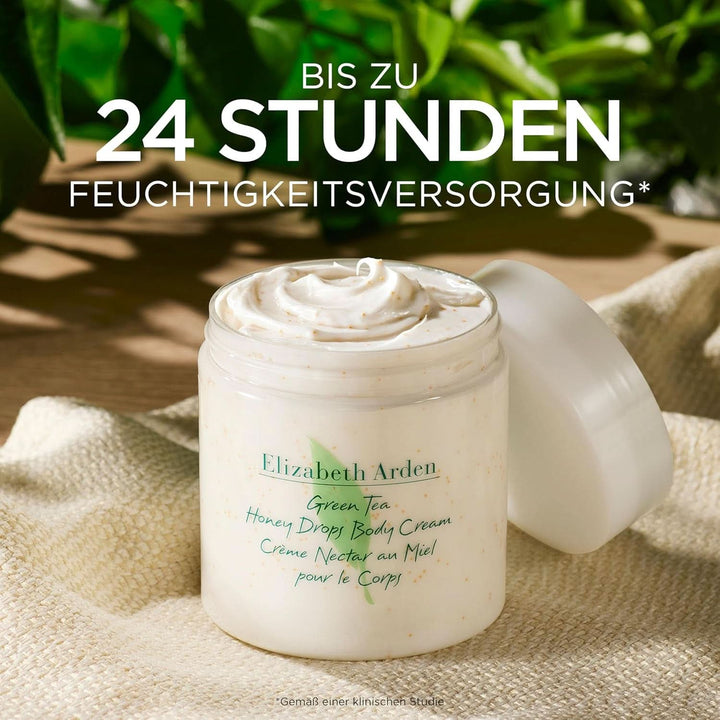 Elizabeth Arden, cremă de corp îmbogățită cu extract de ceai verde, miere naturală și unt de shea hrănitor, 500 ml Duș și baie Naty Shop