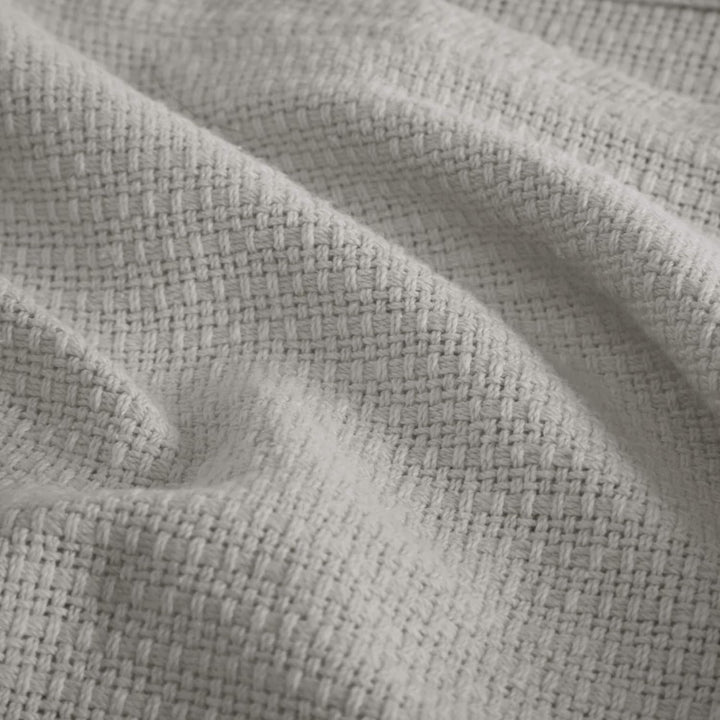 Madison Park Freshspun Wicker Pătură de bumbac Twin Grey Paturi si Cuverturi Madison Park