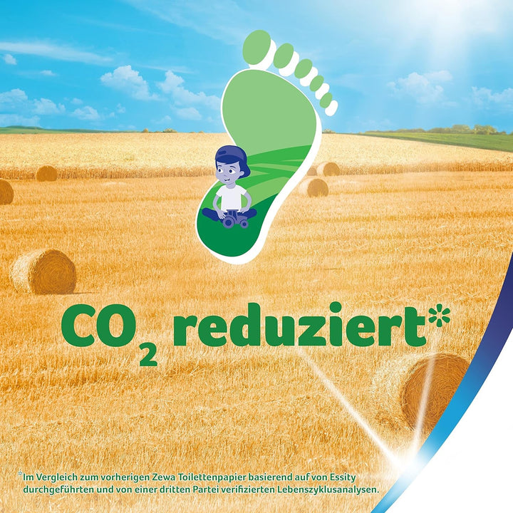 Zewa Hârtia igienică dovedită de mușețel cu paie 7X 8Rulouri