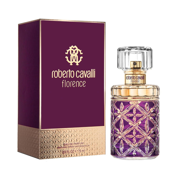 ROBERTO CAVALLI Florence, Apa de parfum pentru femei, parfum extravagant, 75 ml