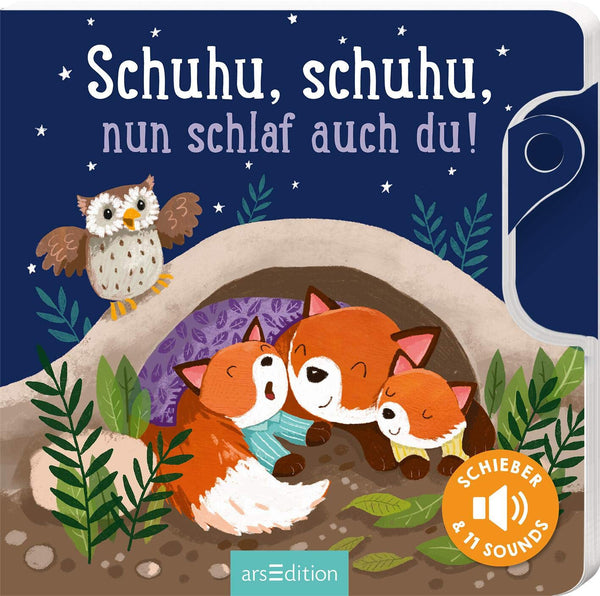Shoo, shoo, acum și tu dormi!: Slider și 11 sunete | O carte inovatoare cu sunete de slider pentru cei mici cu vârsta de peste 18 luni Jucarii Bebe Naty Shop Carte